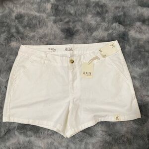 a.n.a White Bermuda Shorts Casual Style